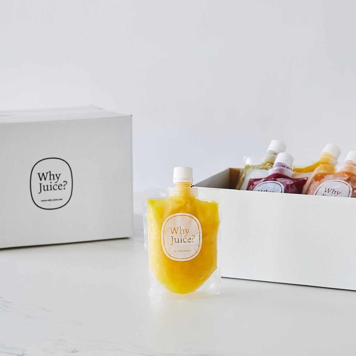 【クレンズ中のミネラル補給に「昔ながらの梅干し」と回復食用「滋養粥」付き】Frozen Detox Juice Program 【Full-day "LIGHT" 】<Regular> 6本セット
