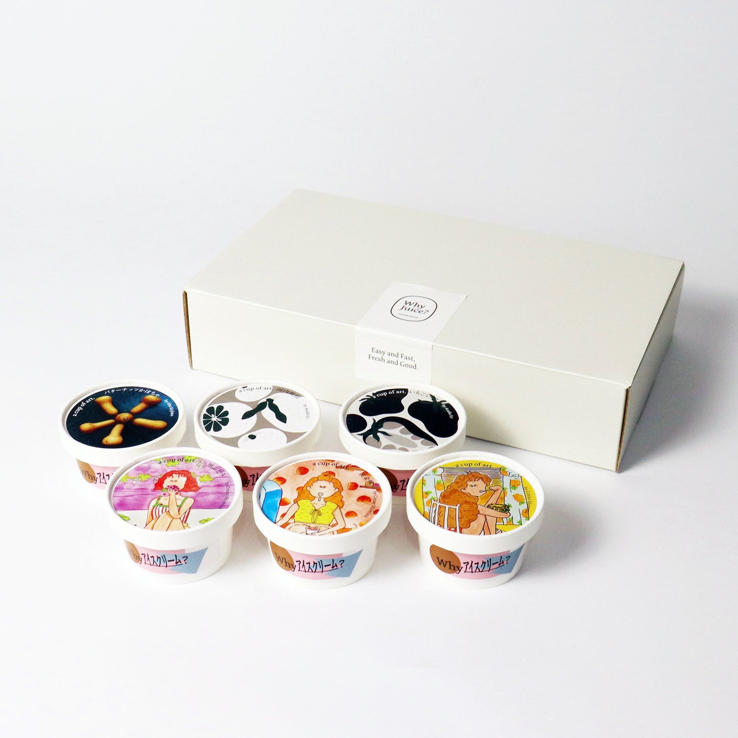 Whyアイスクリーム?【全6種類セット】6個入り
