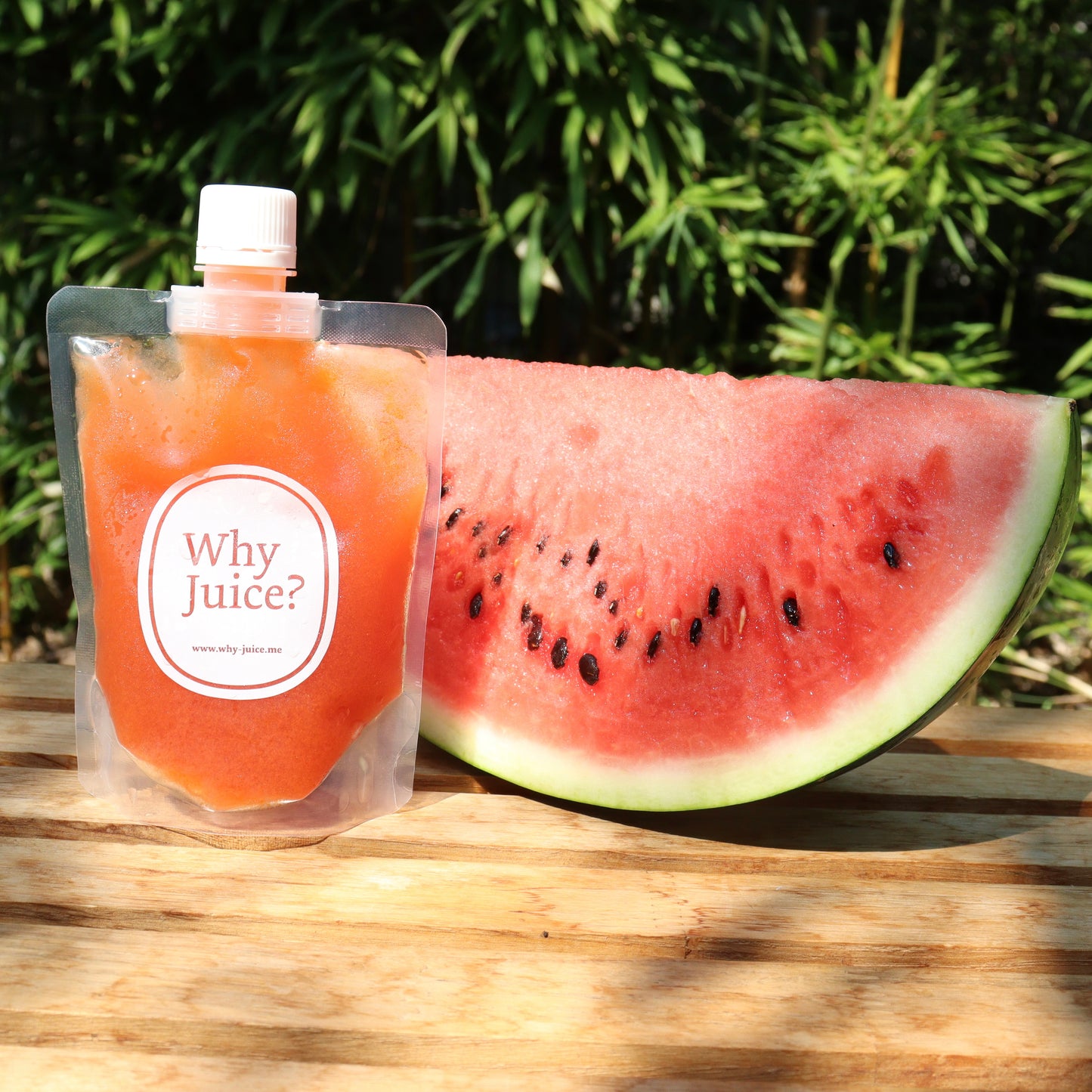 夏季限定!神奈川県三浦産スイカを使ったFrozen Cold Pressed Juice 【Mid Summer】3本セット