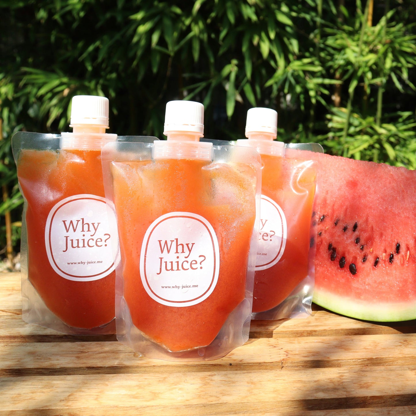 夏季限定!神奈川県三浦産スイカを使ったFrozen Cold Pressed Juice 【Mid Summer】6本セット
