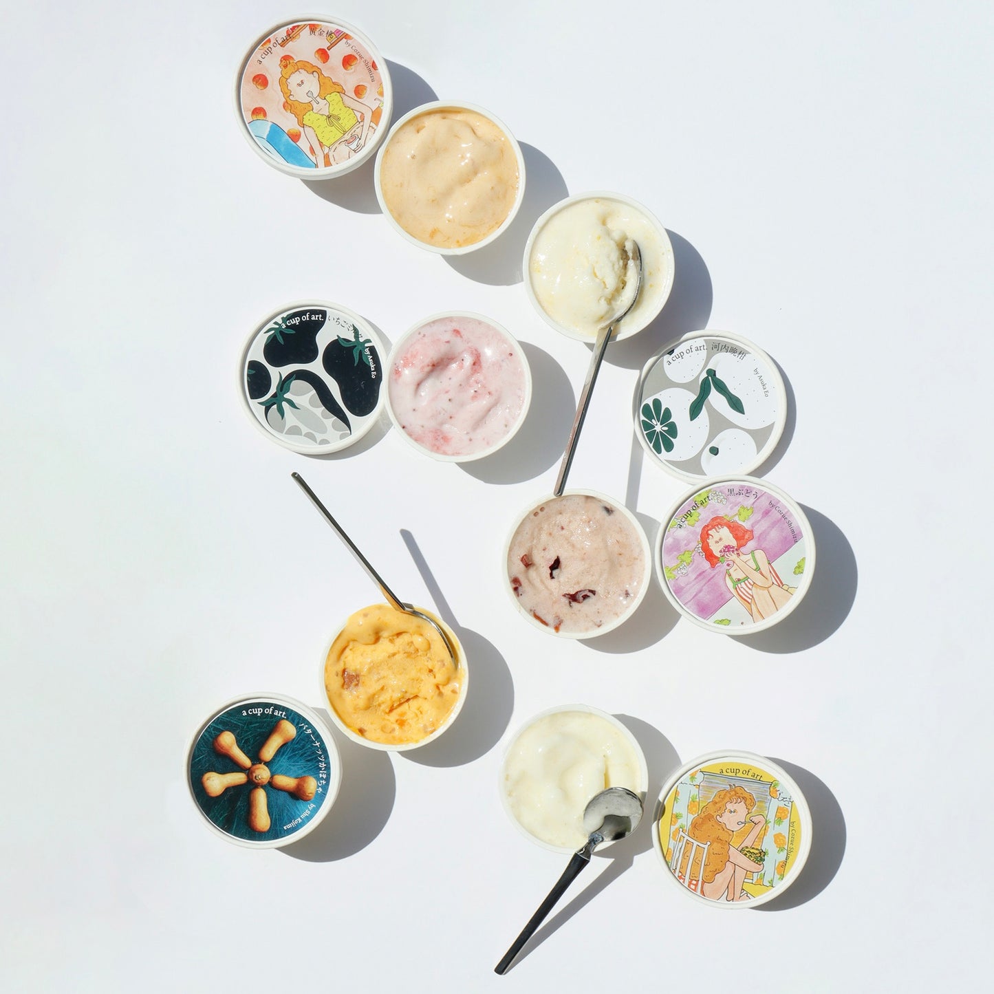 Whyアイスクリーム?6個入り【いちごミルク・河内晩柑】