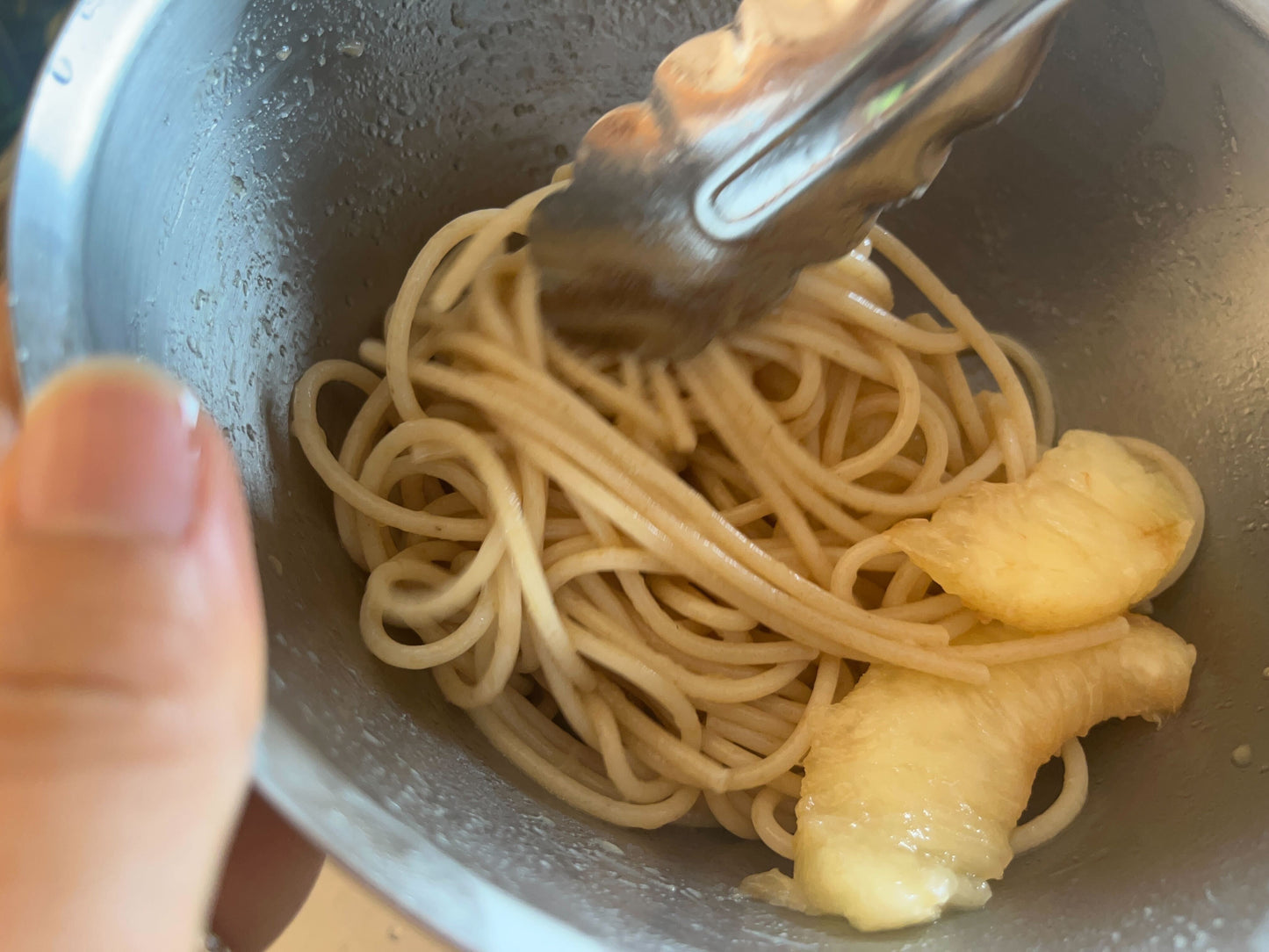 【かんたんおいしいレシピVol.6　桃の冷製パスタ】パスタと調味料セット