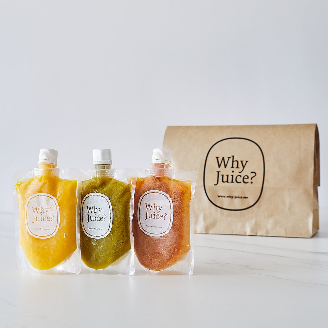 【Frozen Cold Pressed Juice 】気軽に半日クレンズ<SUNRISE>3本セット(ジュースクレンズ/デトックス)