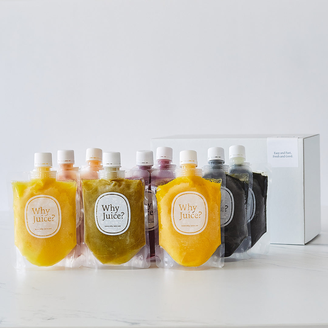 【ジュースクレンズ】Frozen Detox Juice Program 【Full-day "DEEP"】＜Clean＞ 9本セット【コールドプレスジュース】