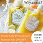 【ジュースクレンズ前後におすすめの気巡粥、滋養粥付き】Frozen Detox Juice Program 【Full-day "LIGHT" 】＜Regular＞ 6本セット【コールドプレスジュース】