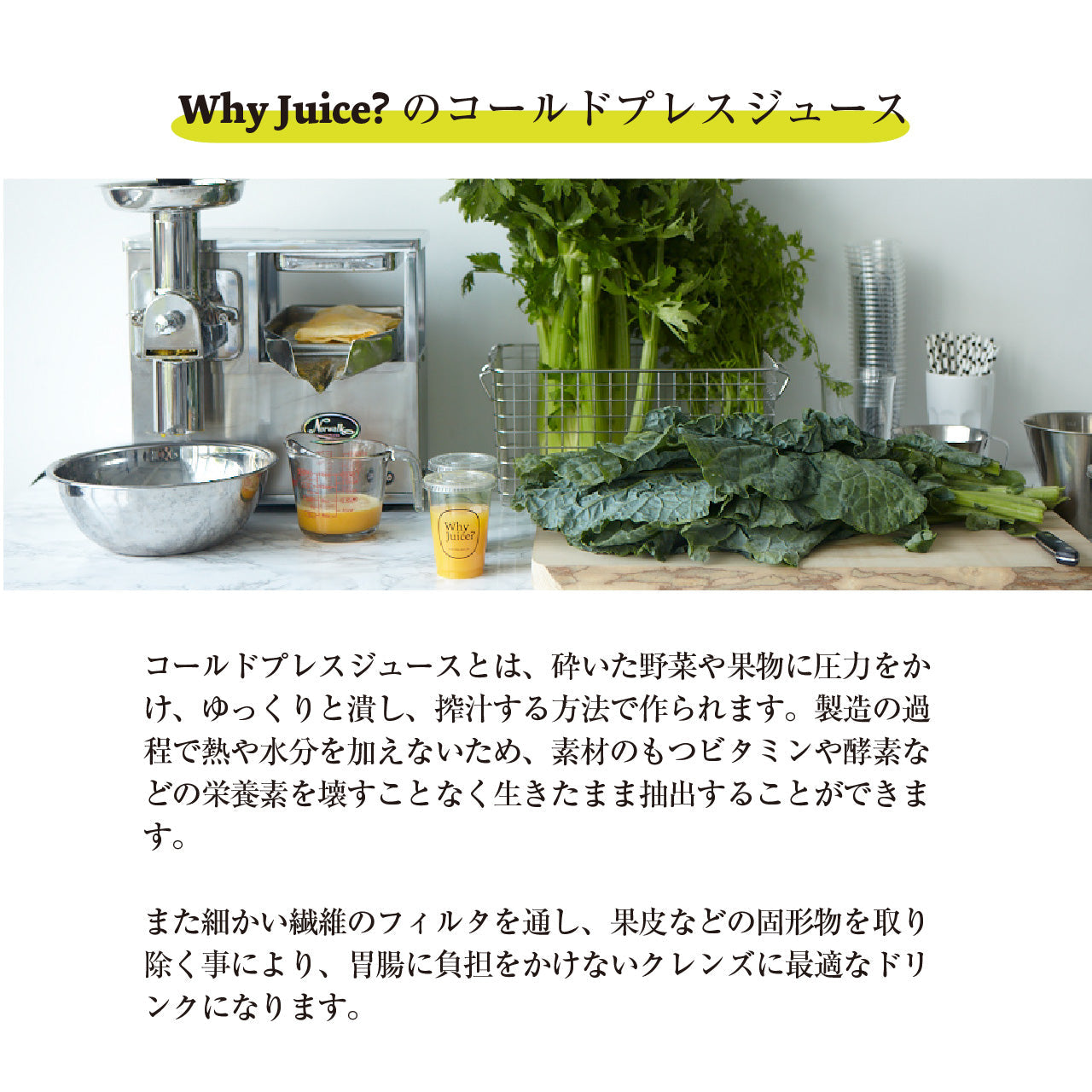 【初めてのWhy Juice?お試し】Frozen Cold Pressed Juice3本セット【ジュースクレンズ】