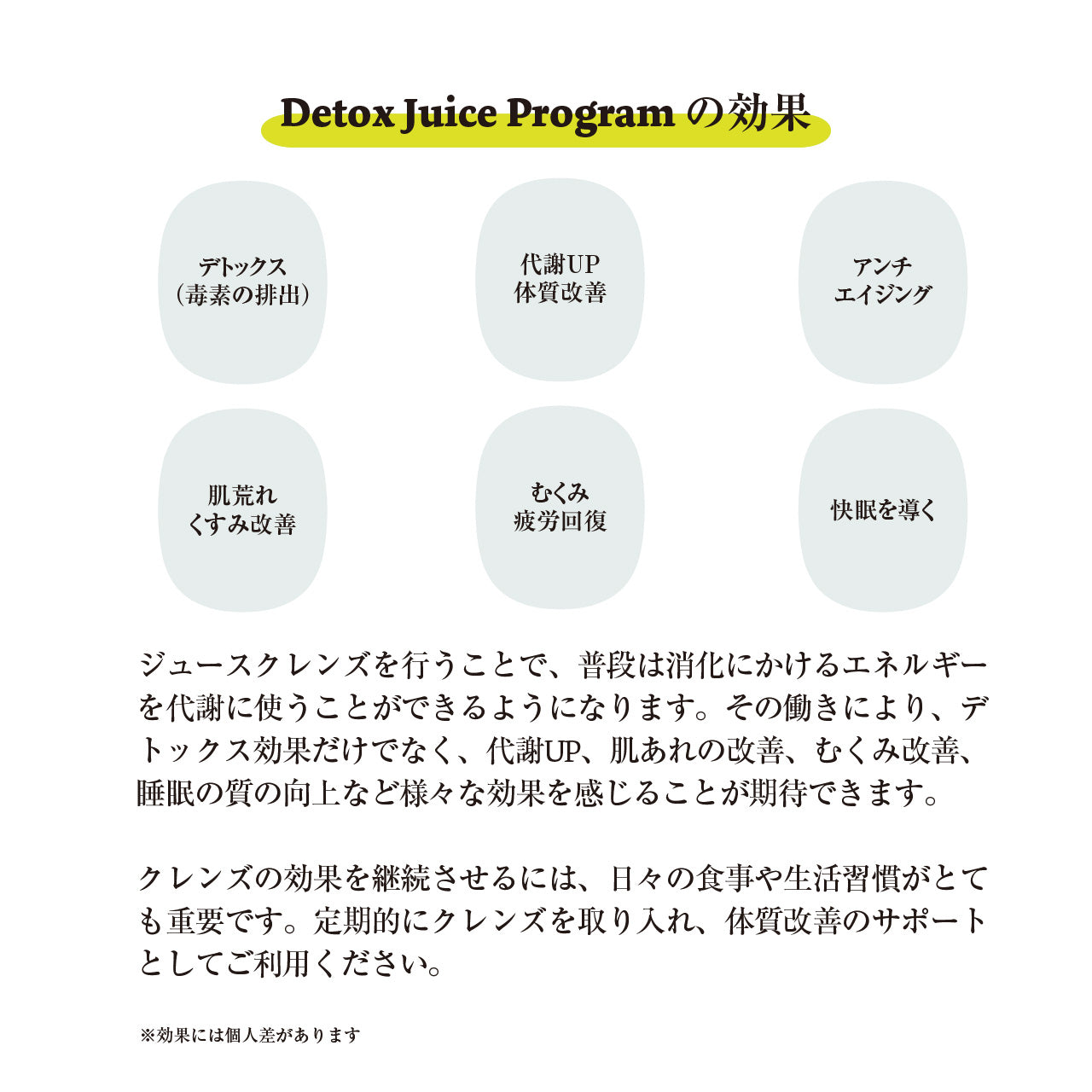 【ジュースクレンズ】Frozen Detox Juice Program 【Full-day "DEEP"】＜Charge＞ 9本セット